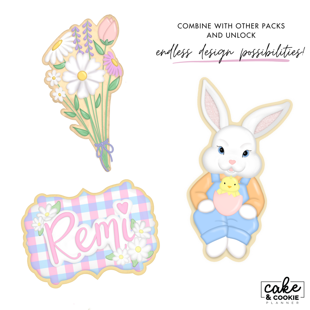 Cookie Sketching BUNDLE - Cookie Sketching Design Brushes & Stamps Full Collection