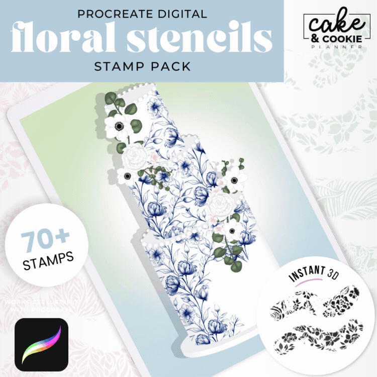 Cookie Sketching BUNDLE - Cookie Sketching Design Brushes & Stamps Full Collection