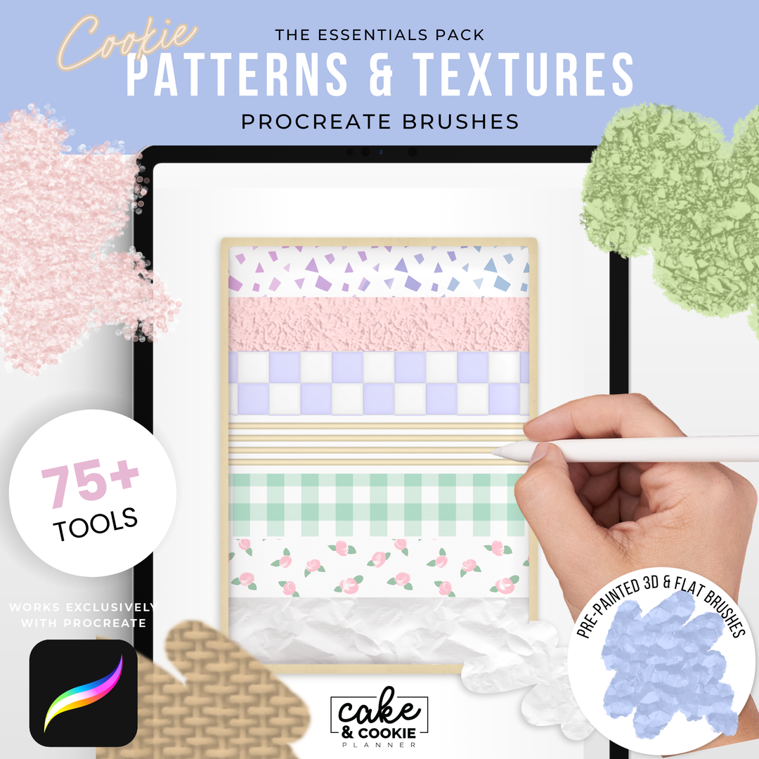 Cookie Sketching BUNDLE - Cookie Sketching Design Brushes & Stamps Full Collection