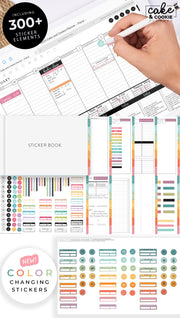 2024 Digital Planner for iPad and Tablets - Classic Floral