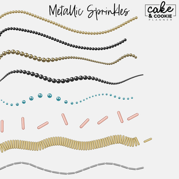 Sprinkles Procreate Pack - Digital Cake Sketching