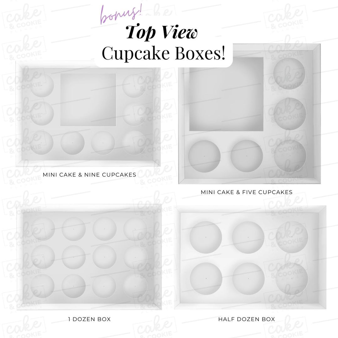 Cupcakes Procreate Pack - Digital Cake Sketching