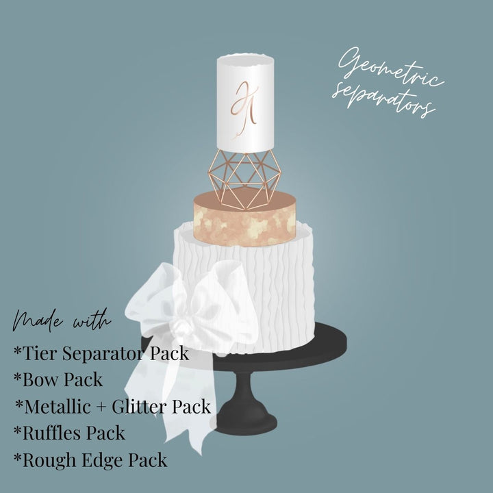 Cake Separators Procreate Pack - Digital Cake Sketching