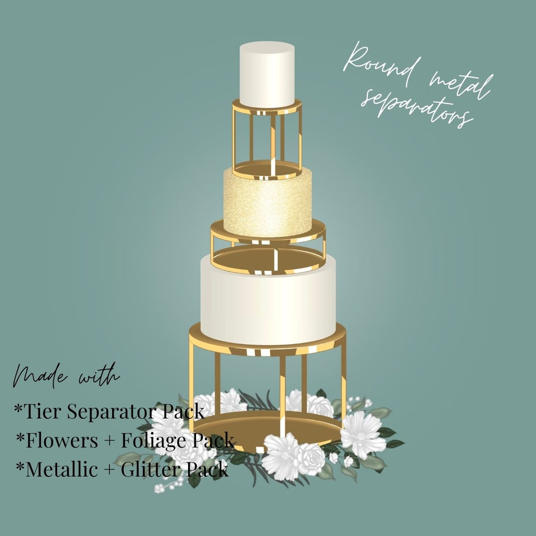 Cake Separators Procreate Pack - Digital Cake Sketching