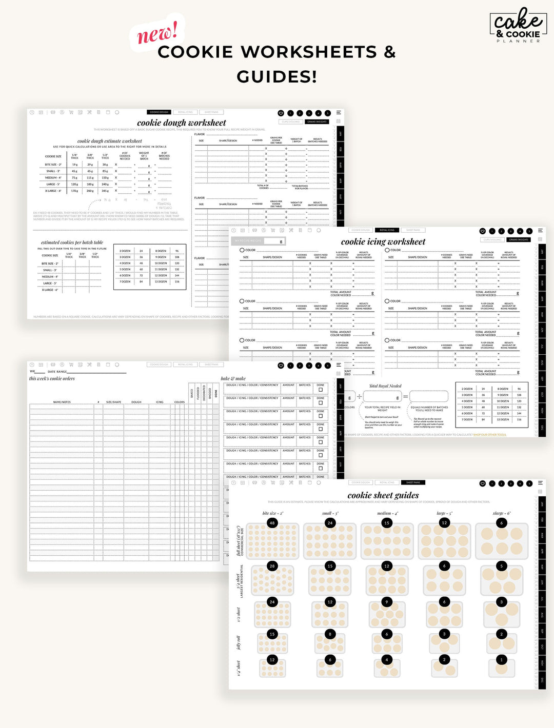 2025 Digital Planner for iPad and Tablets - Modern Minimalist