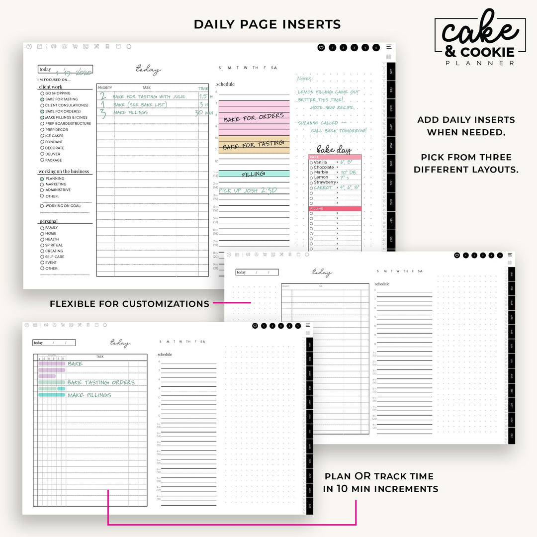 2025 Digital Planner for iPad and Tablets - Classic Floral