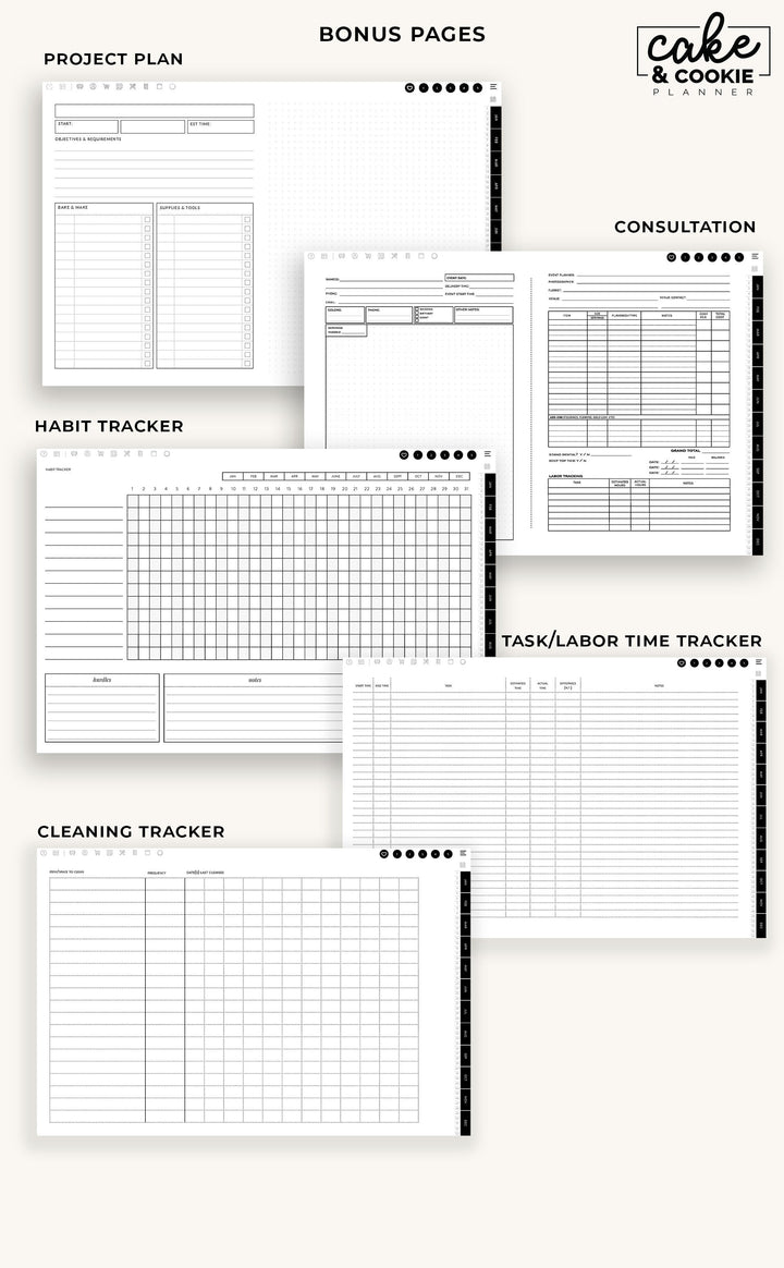 2025 Digital Planner for iPad and Tablets - Modern Minimalist