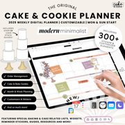 2025 Digital Planner for iPad and Tablets - Modern Minimalist