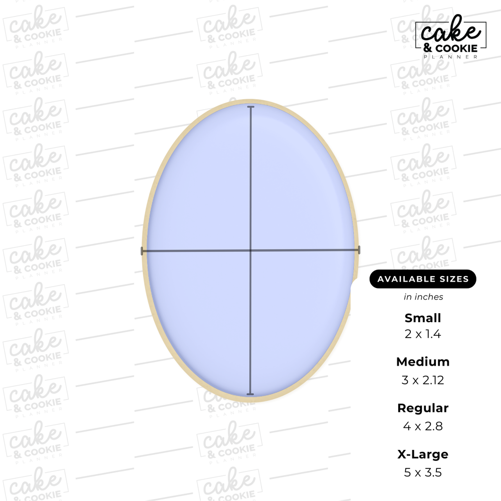 Image of cookie cutter in the shape of a 