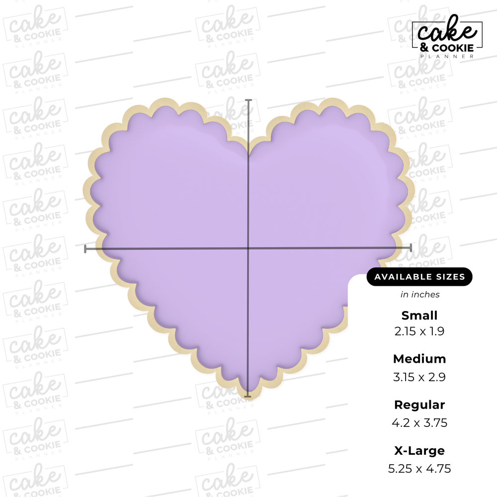 Image of cookie cutter in the shape of a 