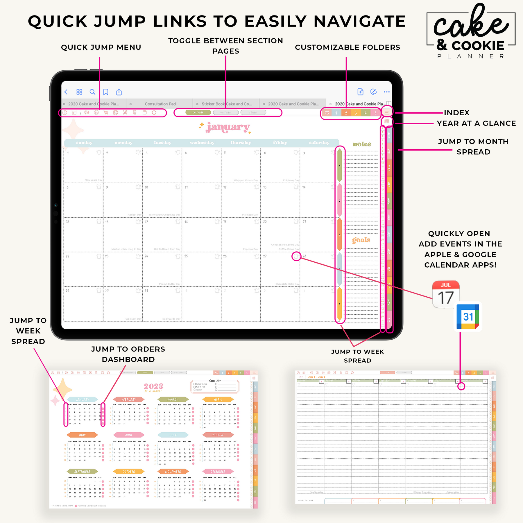 2026 Digital Planner For IPad And Tablets Flour Child LIMITED Editi 2026-digital-planner-for-ipad-and-tablets-flour-child-limited-editi
