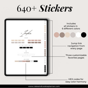 Digital Sticky Notes Black & White, iPad Stickers Digital Planner, to Do  Lists, Notes Stickers, Goodnotes PNG 