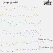 Sprinkles Procreate Pack - Digital Cake Sketching
