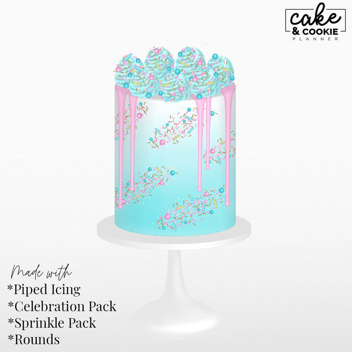 Sprinkles Procreate Pack - Digital Cake Sketching