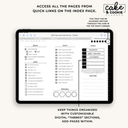 2023 Digital Planner for iPad and Tablets - Modern Minimalist