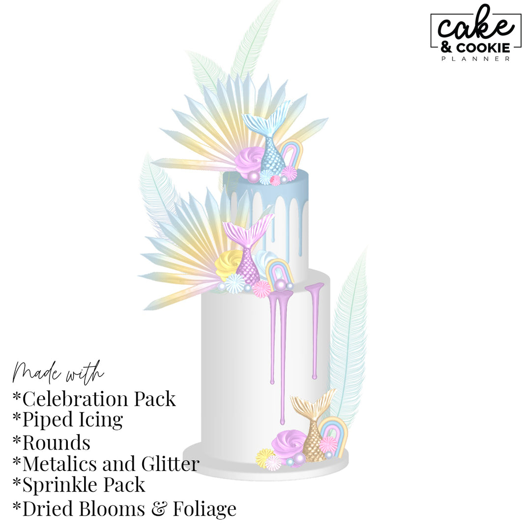 Celebration Toppers Procreate Pack - Digital Cake Sketching