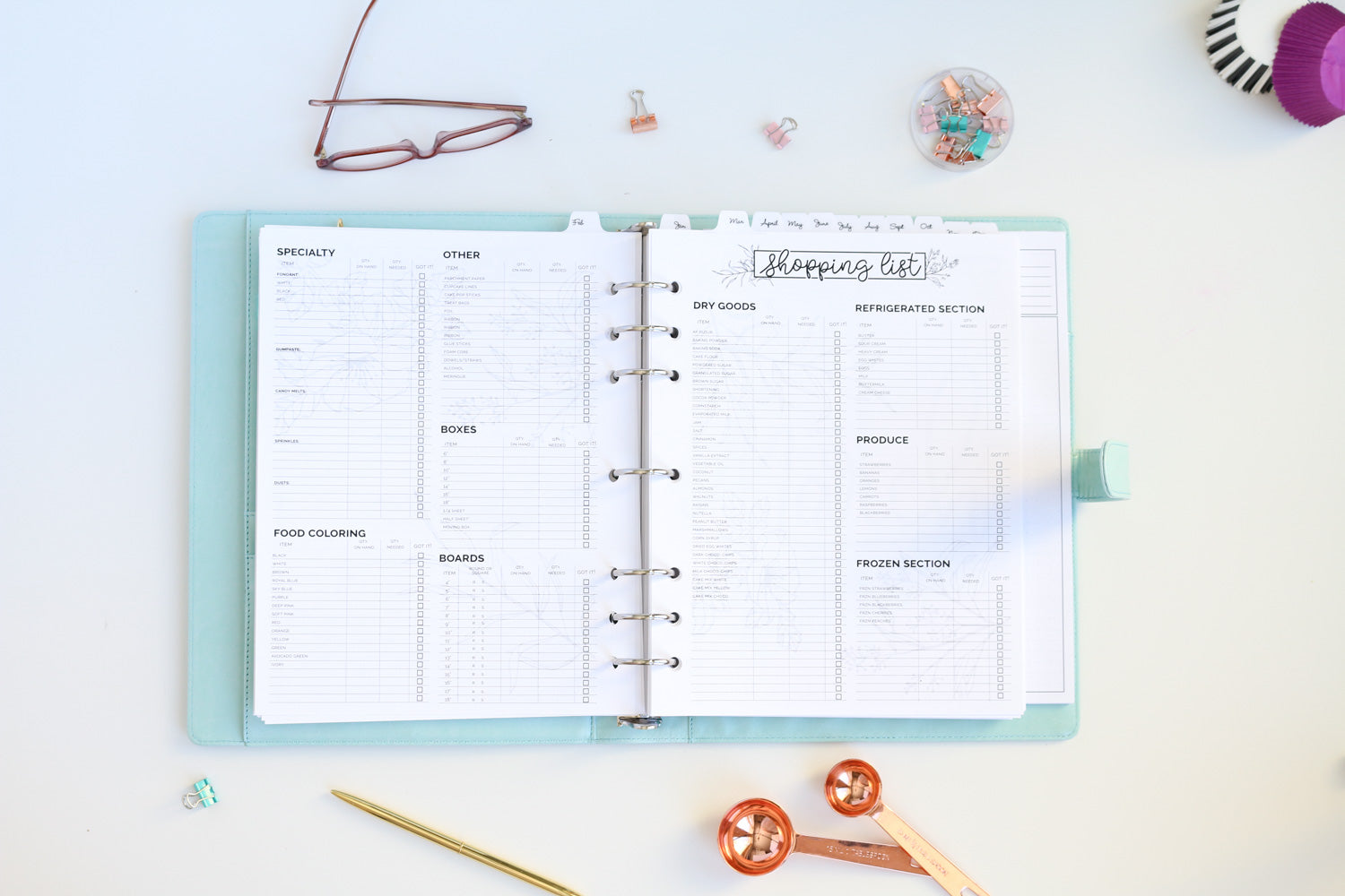 Cake and Cookie Planner Cake and Cookie Planner Avalon Cakes