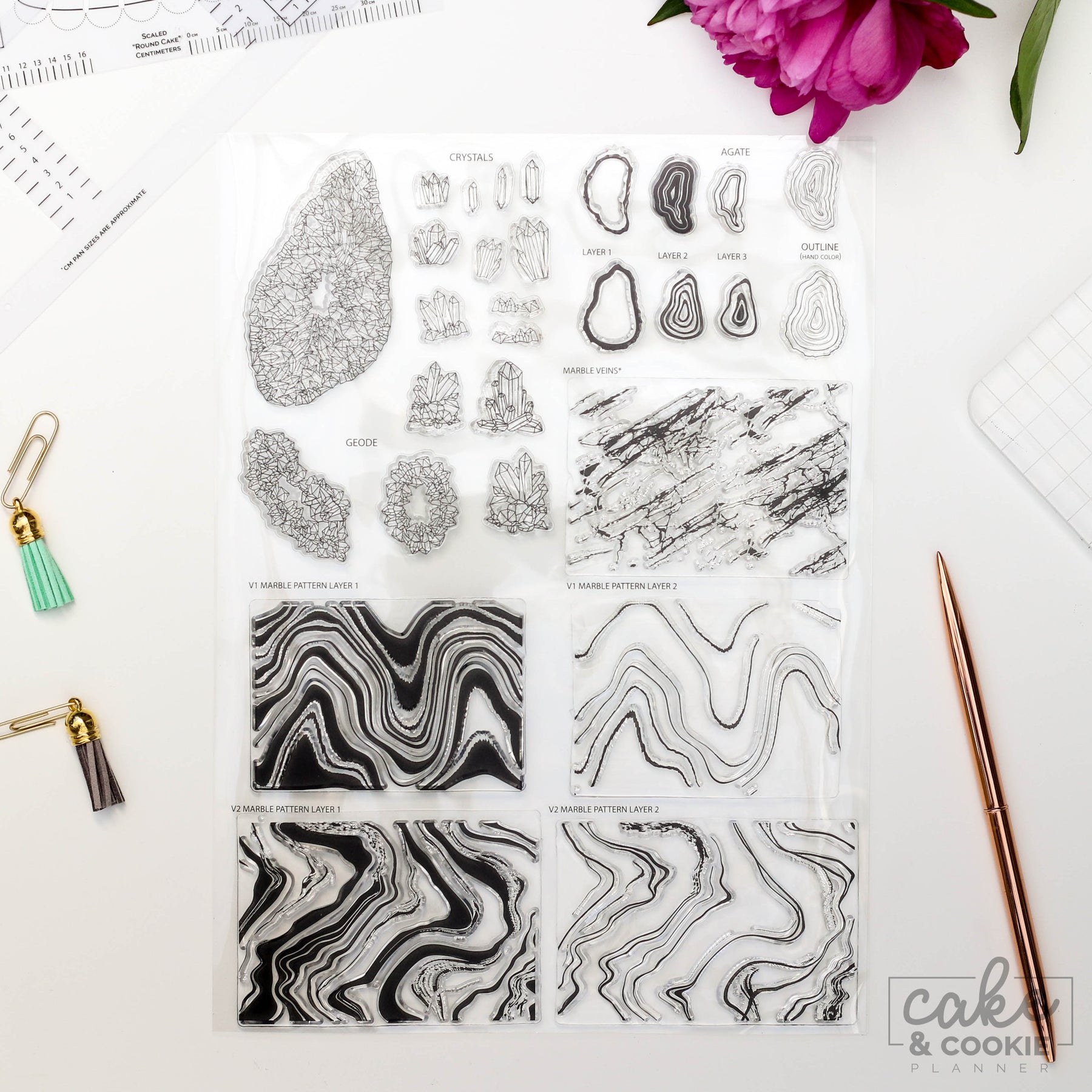 Cake Sketching Templates – Cake and Cookie Planner | Avalon Cakes