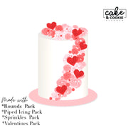 Valentines Stamps & Brushes Procreate Mini Pack - Digital Cake Sketching