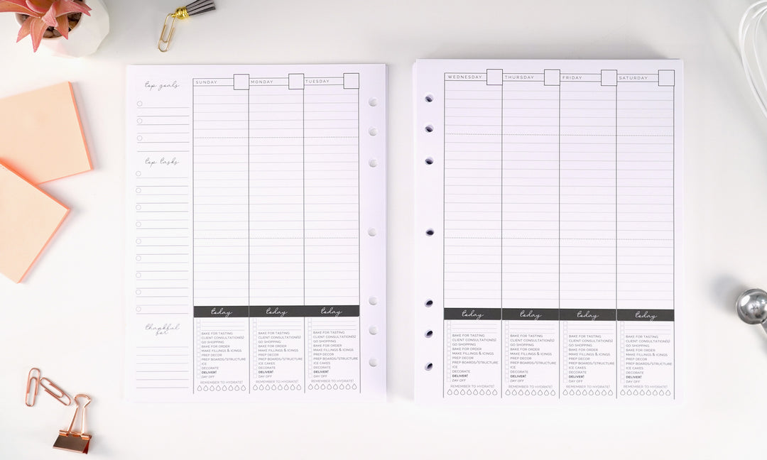 Planner Insert Refills - 2025