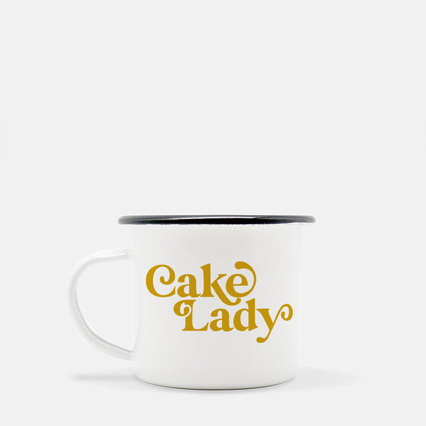 Cake Lady Camper Mug