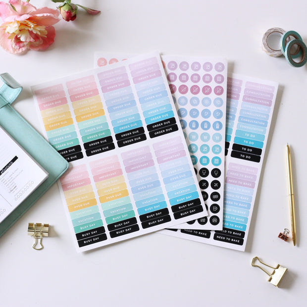 Cake Planner Stickers