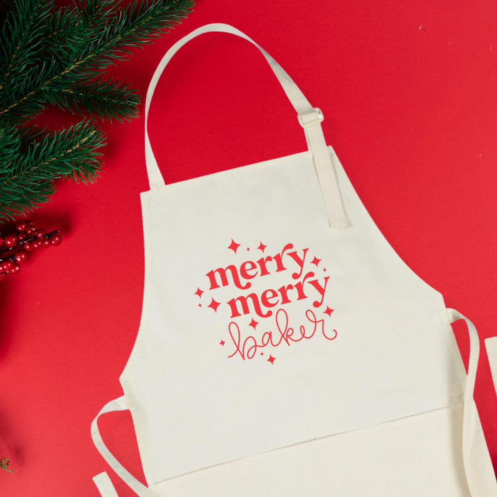 Merry Merry Baker Apron