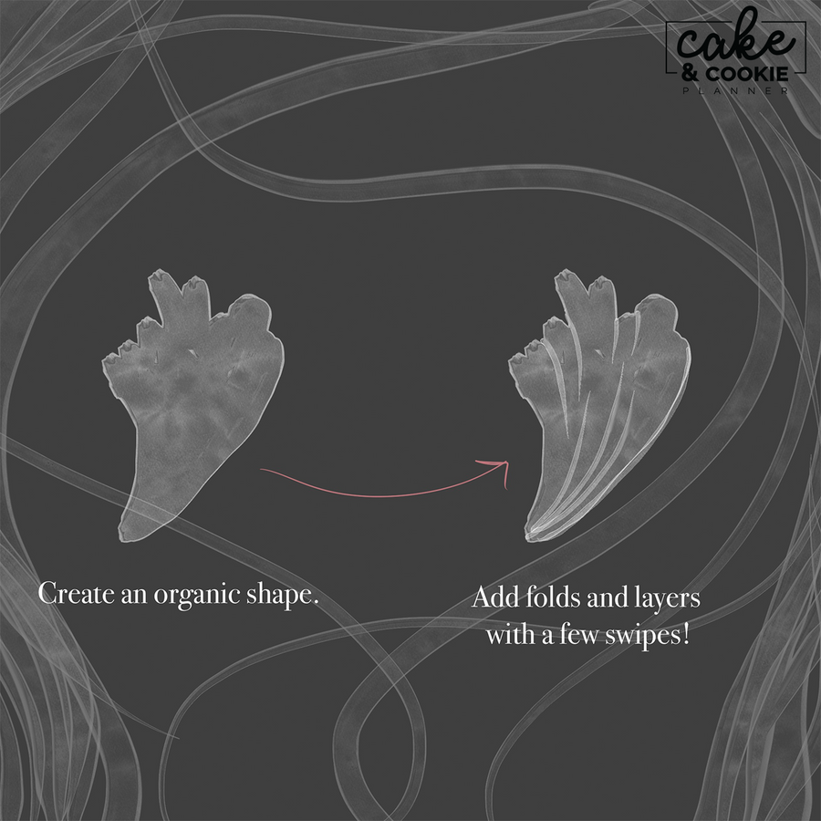 Rice Paper Brushes & Stamps Procreate Pack - Digital Cake Sketching ...