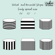 Stripe Stamps & Brushes Procreate Pack - Digital Cake Sketching