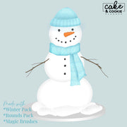 Winter Seasonal Procreate Pack - Digital Cake Sketching